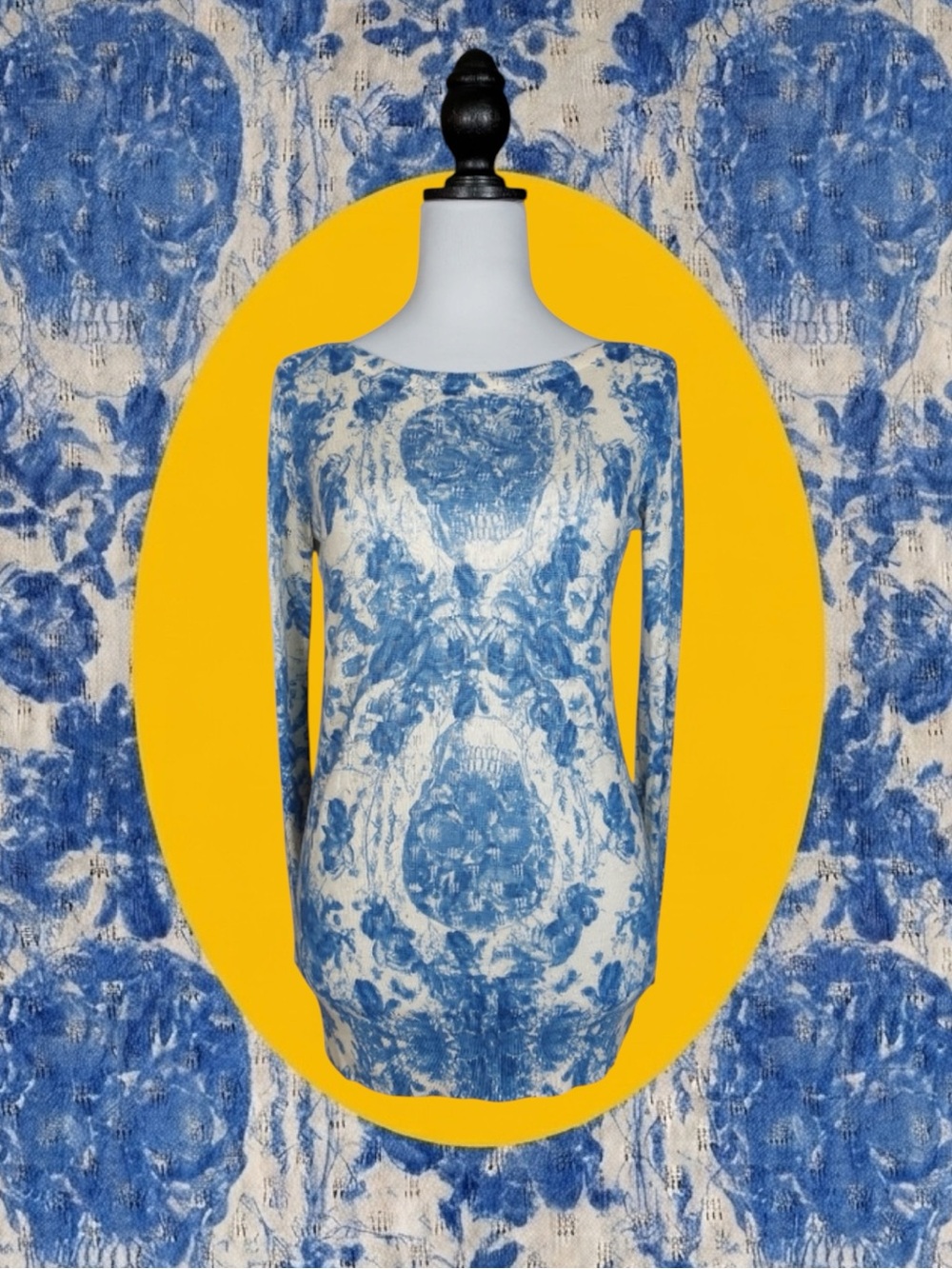 Urban Outfitters Kimchi Blue Avant Garde Goth Eclectic Grandpa Indie Sweater M